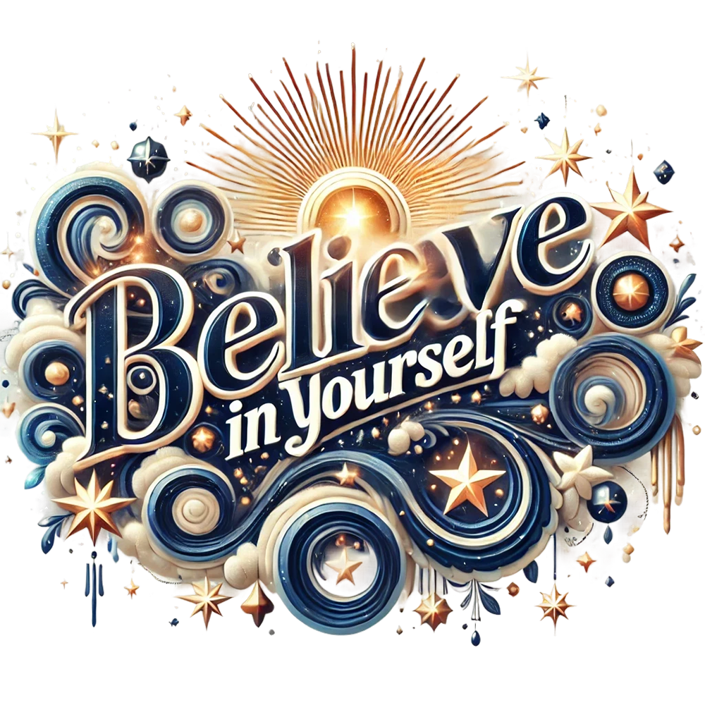 Believe in Yourself Hooded Sweatshirt