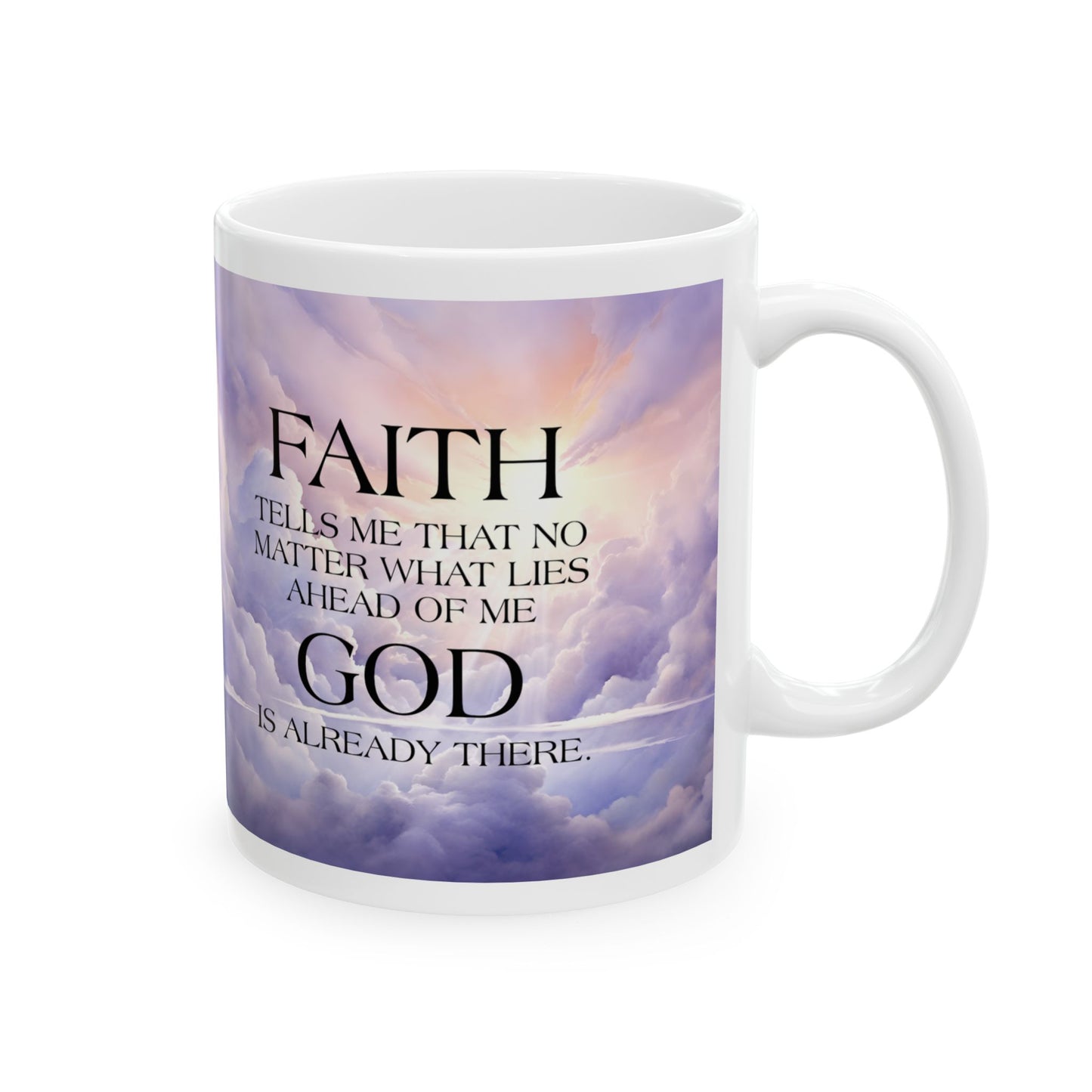 Faith Ceramic Mug, (11oz)