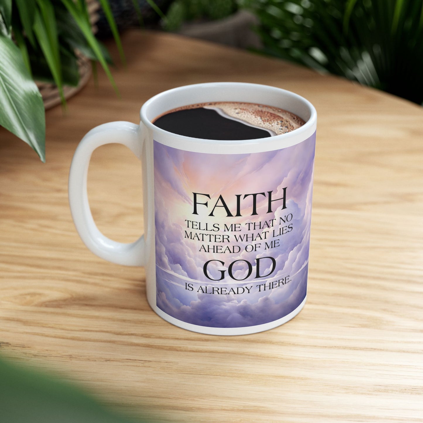 Faith Ceramic Mug, (11oz)