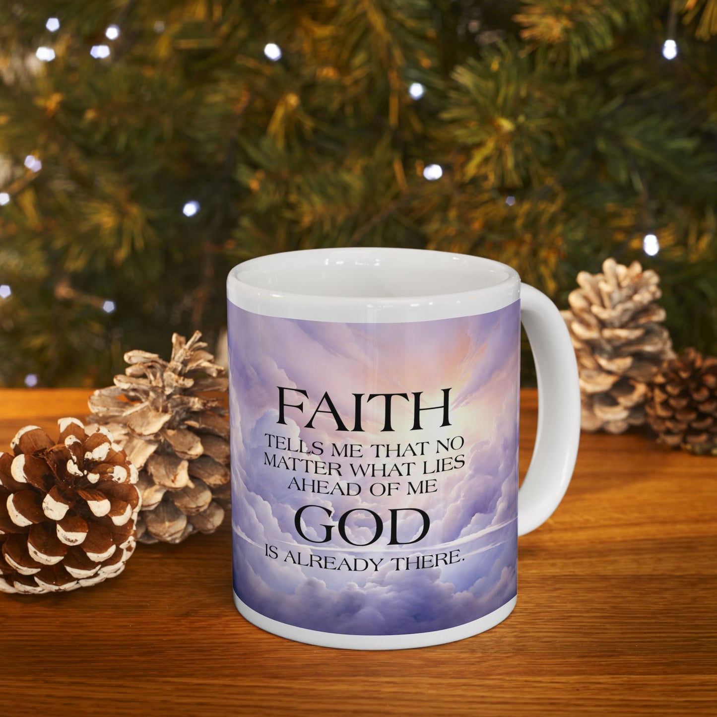 Faith Ceramic Mug, (11oz)